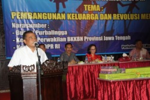 Tasdi sosialisasi kb